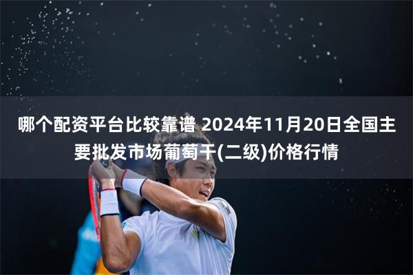 哪个配资平台比较靠谱 2024年11月20日全国主要批发市场葡萄干(二级)价格行情